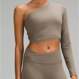 Lululemon Athletica Asymmetrical LS align top
